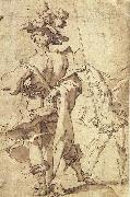 BLOEMAERT, Abraham Warrior and Young Standard-Bearer painting